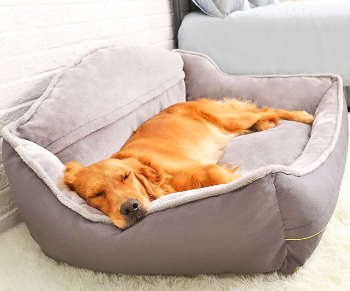 Stylish Dog Sofa Bed with Removable Cover