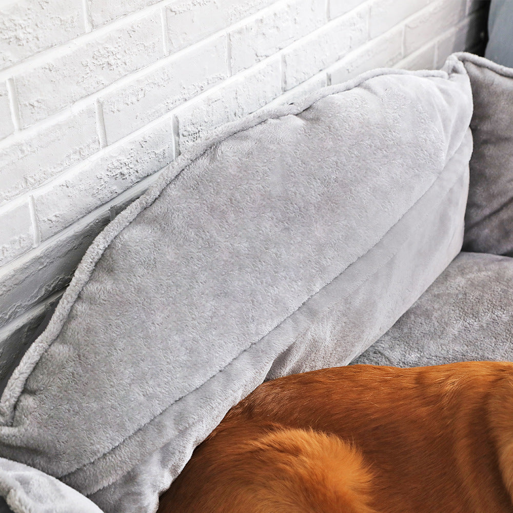Stylish Dog Sofa Bed with Removable Cover