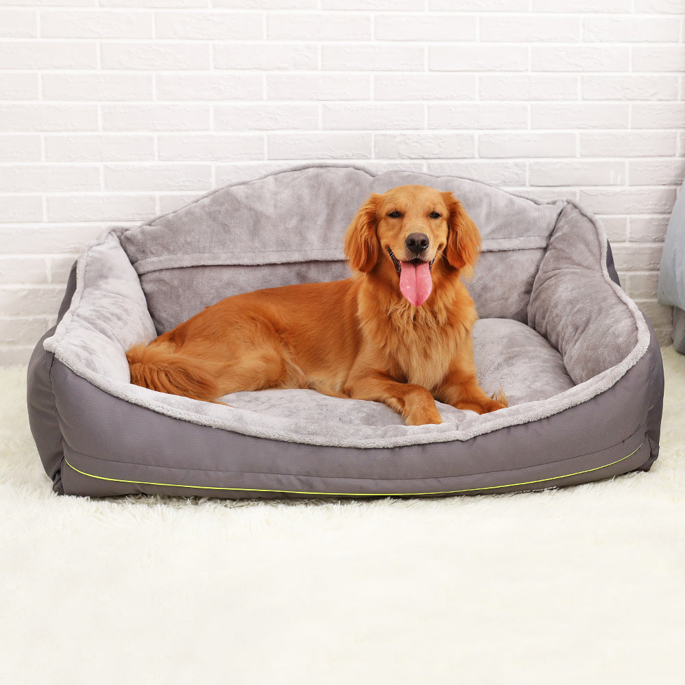 Stylish Dog Sofa Bed with Removable Cover